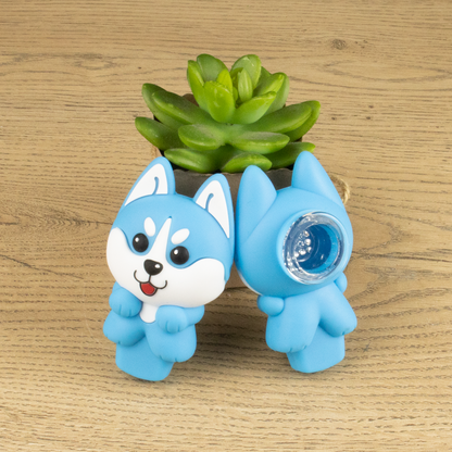 Pajita Silicona Husky